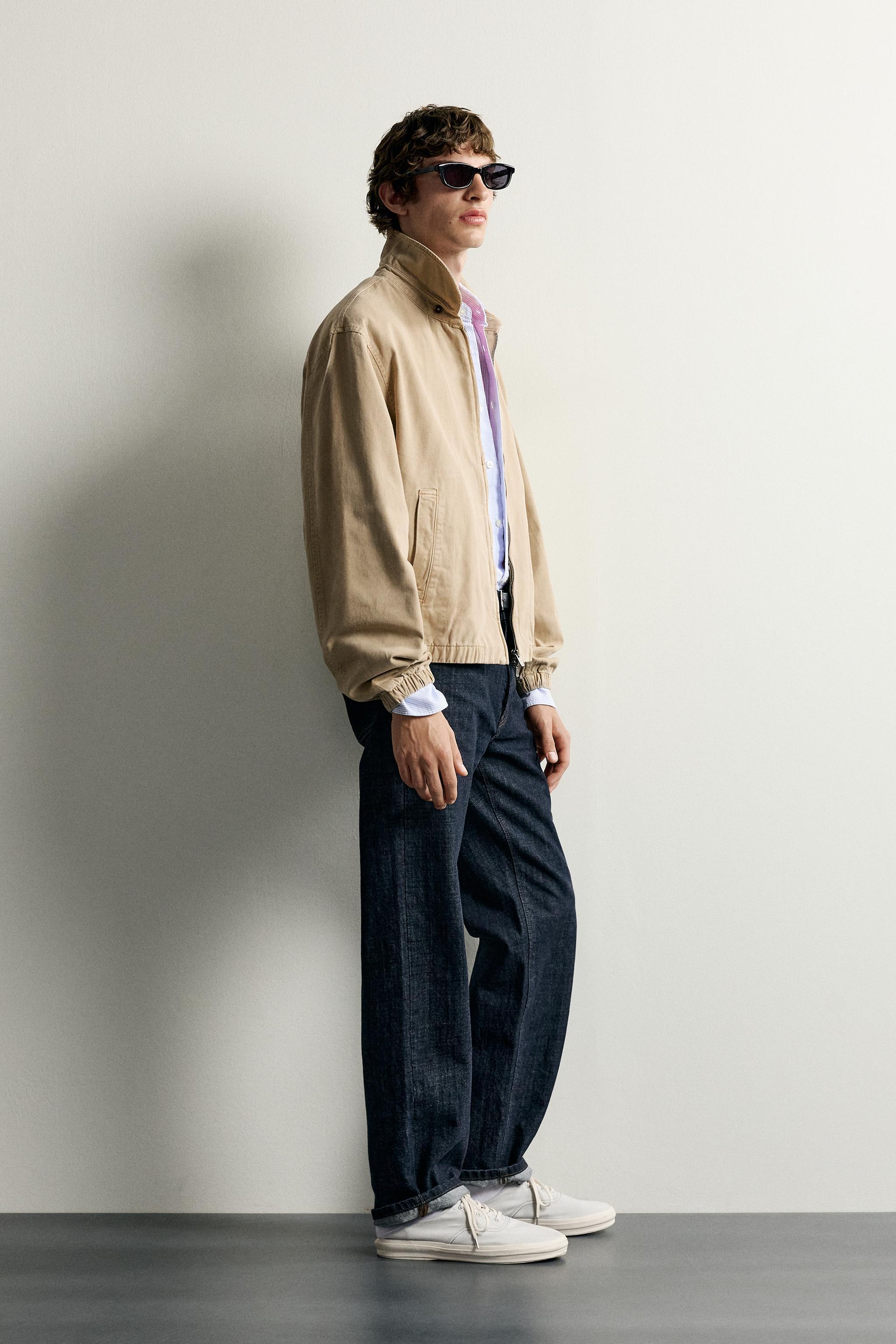 0FR. PARIS X ZARA WASHED COTTON JACKET